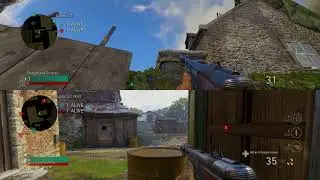 COD WW2  Nade Spots -  Saint Marie Du Mont On A Bomb Site & Headglitches PRECISION NADES 1