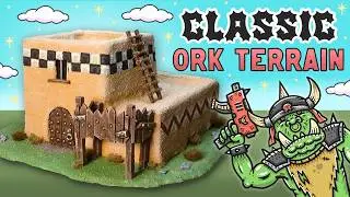 Making CLASSIC 40K ORK Terrain!