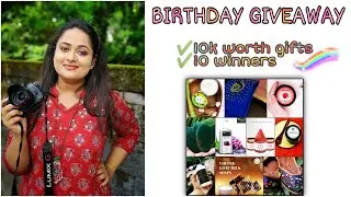BIRTHDAY GIVEAWAY |10 Winners |₹10,000 worth gifts |Leotales