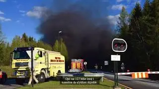 Vogntogbrann i Oslofjordtunnelen 5. mai 2017 (og 23. juni 2011)