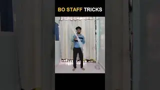 Bo Staff Hand Roll | Lesson #9 #motivation #bostaff #learning