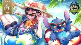 🏝️Stitch's Tropical Turbulence🌺 Lilia & Riddle Banner Summons