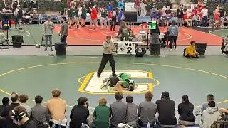 Carolina Clash Duals.  Match #9 vs Pinecrest High School.  138lbs.  (Tryon Equestrian Center)
