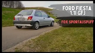 Ford Fietsa GFJ 1,1 | Fox Edelstahl Abgasanlage Einbau + Sound Check - LBK Projekt #08