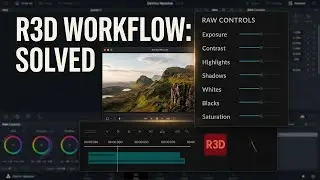 R3D RAW NIkon ZR Editing breakdown