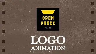 Logo Animation | Open attic films | #logo #film #animation