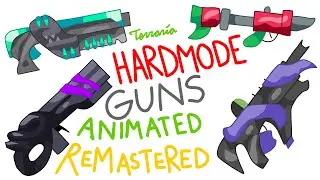 Анимированные Хардмодные Пушки из Террарии  (Remastered)