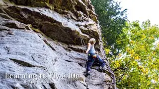 Meg Velius Returns to Climb Learning to Fly 5.10c at Horseshoe Canyon Ranch