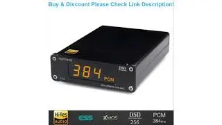 Deal NEW TOPPING D10 MINI USB DAC CSS XMOS XU208 ES9018K2M OPA2134  audio amplifier Decoder
