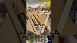 A cute way to use your leftover cardboard ✨&hellip; #youtubeshorts #artideas #fyp