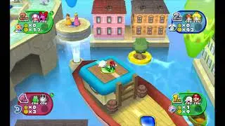 Automatic Mario Party 7 Grand Canal 4-Team Battle 50 Turns