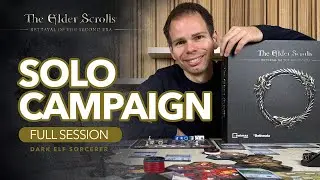 Elder Scrolls Solo Campaign Playthrough: Dark Elf Sorcerer | Betrayal Of The Second Era