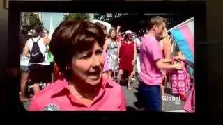 Gay Wedding @ Vancouver Pride Parade 2013