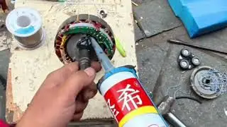 Electric Scooter Motor Wire Replacement || Electric Scooter Wire Repair || amit official 1 
