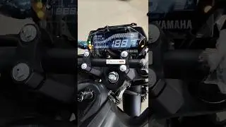 Let's check it out Digital meter 🔥 New Yamaha FZ-s 4v in Black colour #bike #trending #fzsv4 #2026