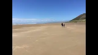 panoramic views of Rhossili bay - see below for blog link