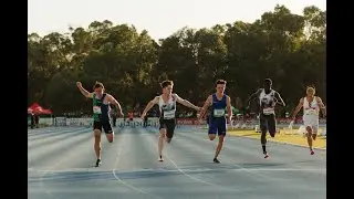 Rohan Browning - Men's 100m at 2020 Jandakot Airport Track Classic