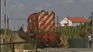 CP MLW's 1550 em Évora com mercadorias de Estremoz - 2004