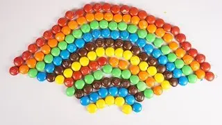Learn Colors Rainbow Candy M&M's Collection - BabySunTV Opening candy M&M Learn Colors