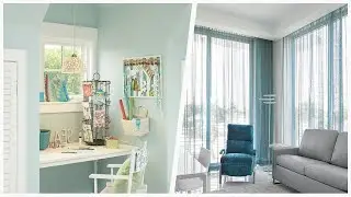 75 Coastal Porcelain Tile Home Office Design Ideas You'll Love 😊