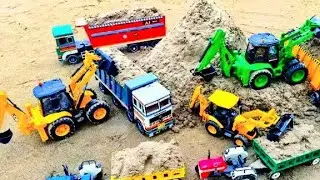Heavy tractor loading video ⚠️ failed 😭 tractor not working 😭  Full dala over load #trector #gaming 