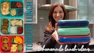 THREE TODDLER DAYCARE LUNCHBOX IDEAS // Toddler Meal Prep + Healthy Homemade Toddler Food Ideas