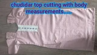 Chudidar top cutting in Kannada ||Straight cut top cutting✂️||@AMM designer and vlogs||