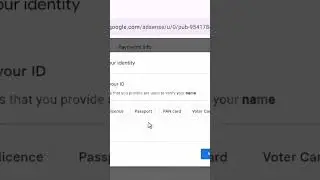 How to Verify Google Adsense Account Google Adsense Identity Verification #google #adsense #verify