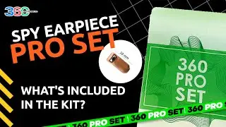 What is included in the Pro Spy Earpiece set?