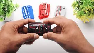 Keycept Skoda Tristar Silicone Car Key Cover | Fits Kushaq, Octavia, Kodiaq, Superb, Slavia, Jetta