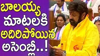 Nandamuri Balakrishna Taking Oath In TS Assembly | Balakrishna Power Full Speech | TFCCLIVE