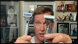 Dollar shave Club Test & my Son Shaves again with an R41 & Feather Blade in a cameo.