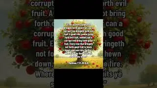 Good fruits vs Evil fruits #befruitful #fruitsofthespirit #lovingGod #scripture