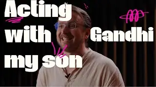 🎬 Acting with My Son Gandhi | Fun Father-Son Scene Work in Bangkok