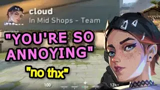 I Made An E-Girl Rage Quit In Valorant