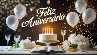 FELIZ ANIVERSÁRIO abençoado! 🙏✨