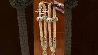 Trending wedding garland designs|Lotus wedding garland|Rose wedding garland| #shorts #garland #short