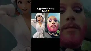 Support REAL artists NOT AI 👎 #ai #artists #art #bbnomoney
