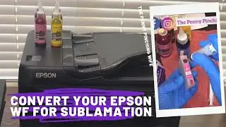 Как превратить Epson Wf 7710 в сублимационный принтер своими руками.