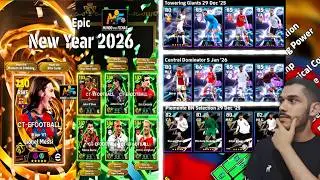 EVENTO RANK do PAQUETÁ SHOWTIME, MESSI 110 e CIA DE ANO NOVO e + 😱 NOVIDADES EFOOTBALL 2026 MOBILE