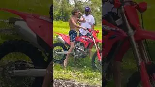 LS_GEORGE GOT HIM WHAT???😳😳😳#lsgeorge from #cleetusmcfarland #dirtbike #kids
