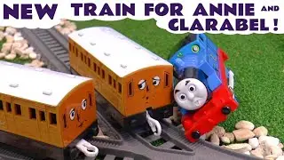 Annie and Clarabel Get A New Train - Toy Trains Story