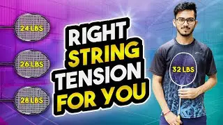 Right String Tension for Your Badminton Racket | High Tension VS Low Tension | Badminton String |