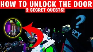 How to UNLOCK the Secret Door Spy Within Creative Hub - New Fortnite Creative Hub Secret Quest