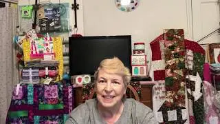 3rd in the series of using my AccQuilt Electric Go. Strip die.