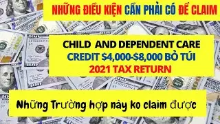 ĐIỀU KIỆN CẦN phải c&oacute; để claim $4,000-$8,000 tax credit I Những TH n&agrave;o KH&Ocirc;NG ĐƯỢC? Vợ Chồng?