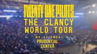 I Saw Twenty One Pilots Live! | Clancy World Tour | Prudential Center Newark, NJ