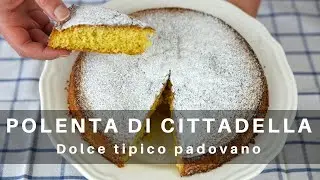 Cristina Papini realizza la Polenta Cittadella - dolce tipico padovano