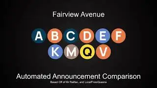 PTA Subway: Fairview Avenue Station Announcement Comparison