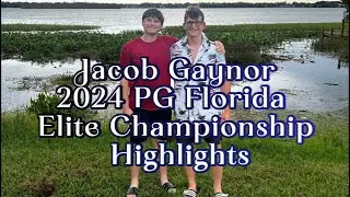 Jacob Gaynor (2024 CF/LFF) 2024 PG Florida Elite Championship Highlights